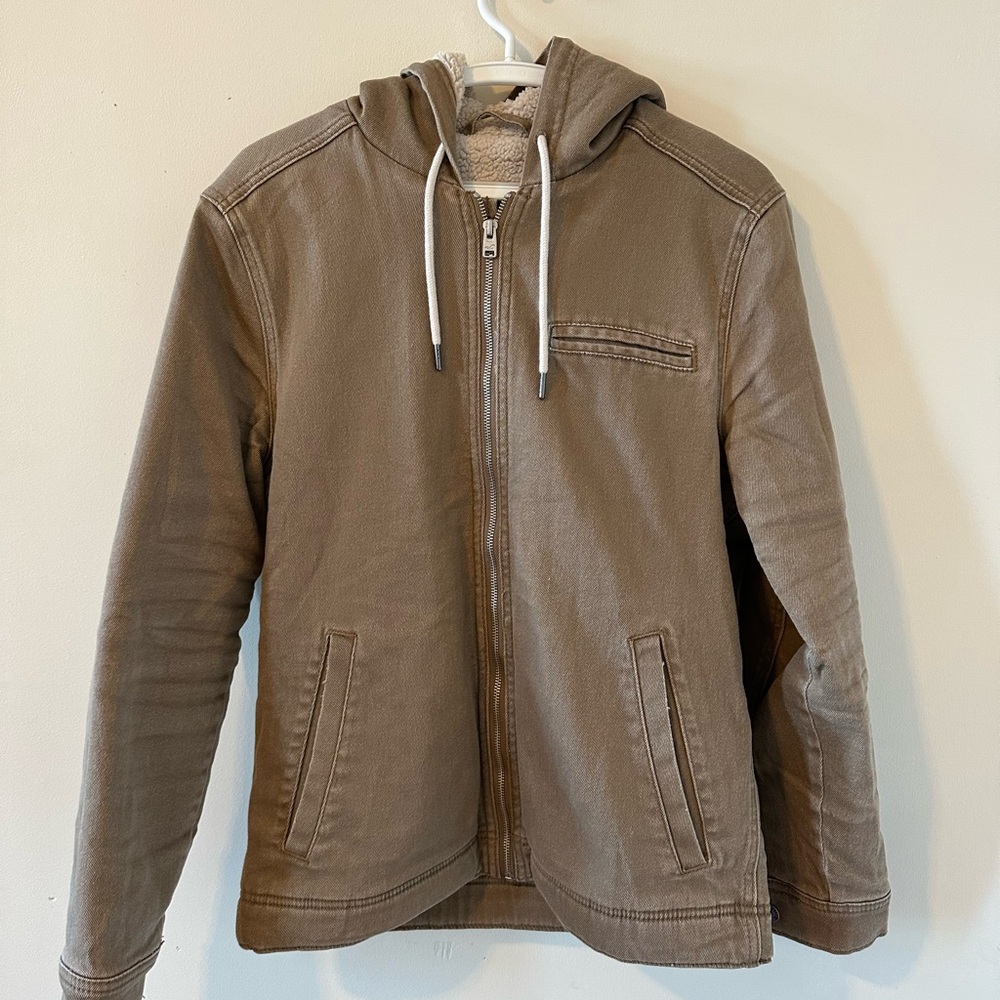 Brown Hooded Jacket